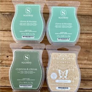 Scentsy Wax Bar Set in Green and Tan